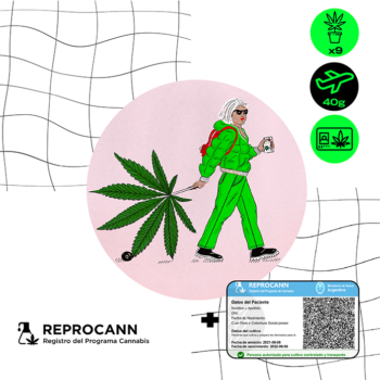 Permiso para cultivar y transportar + Tarjeta - Reprocann